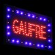 Enseigne Lumineuse "GAUFFRE"