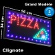 Enseigne Led "PIZZA" Grand Mod&egrave;le