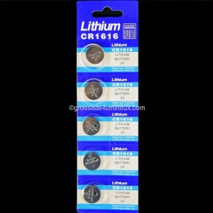Piles bouton CR1616 (X5)