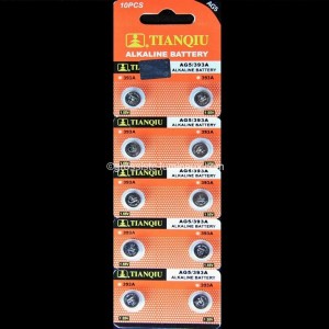 Piles bouton AG5 (X10)