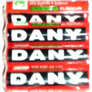Piles AAA-LR03 "DANY" Pack (x4)